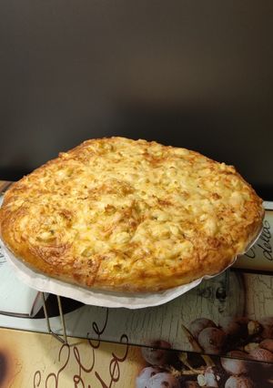 Sajtos kenyér lepény recept fotója