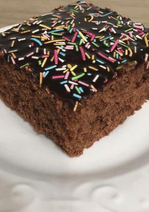 O poză a rețetei Mokkapalat (o prăjitură tipic finlandeză...un fel de negresă cu ciocolată)😋😊.