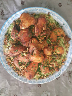 صورة لوصفة كبسة الدجاج