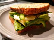 Una foto de sandwich calabacin