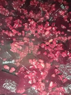 Rozmaringos cékla bulgurral recept fotója