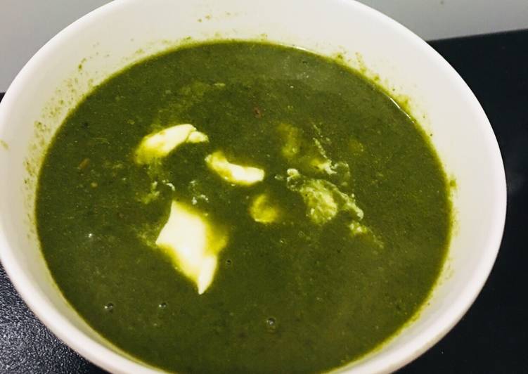 Recipe of Favorite Palak soup