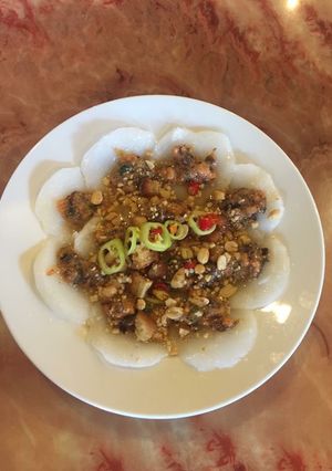 Hình của món Bánh bèo miền Trung.