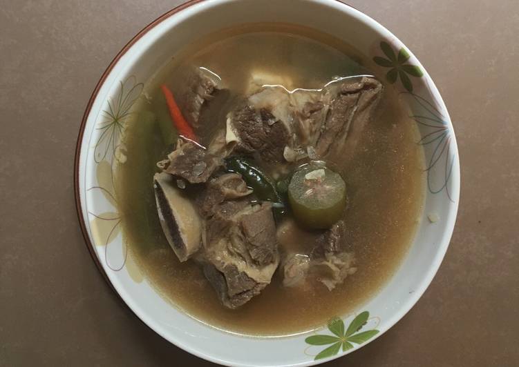 Rahasia Membuat Asem asem tulang Iga, Lezat
