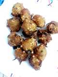 Sagu-aloo pakora