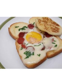 Foto resep Roti telur panggang teflon