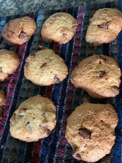 Una foto de Cookies con pepitas de chocolate