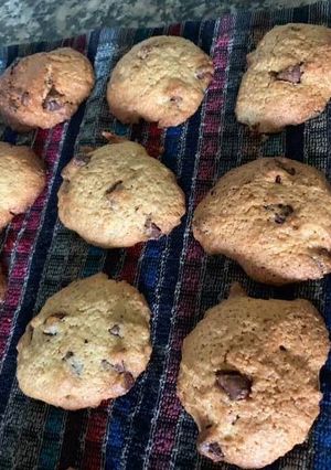Una foto de Cookies con pepitas de chocolate