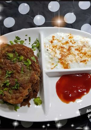 A picture of Potato Pan Cake.