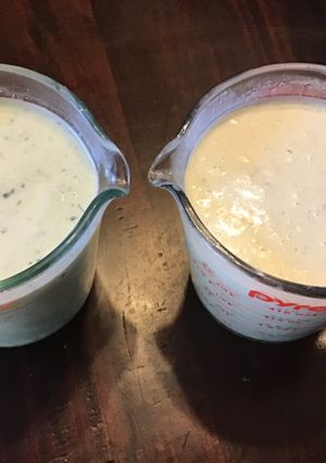 A picture of 825.California Farm Fresh Cucumber Salad Dressings From Scratch.