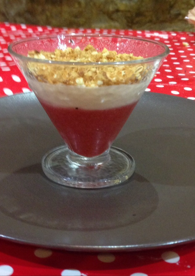 Una foto de Delicatessen de mascarpone y fresas