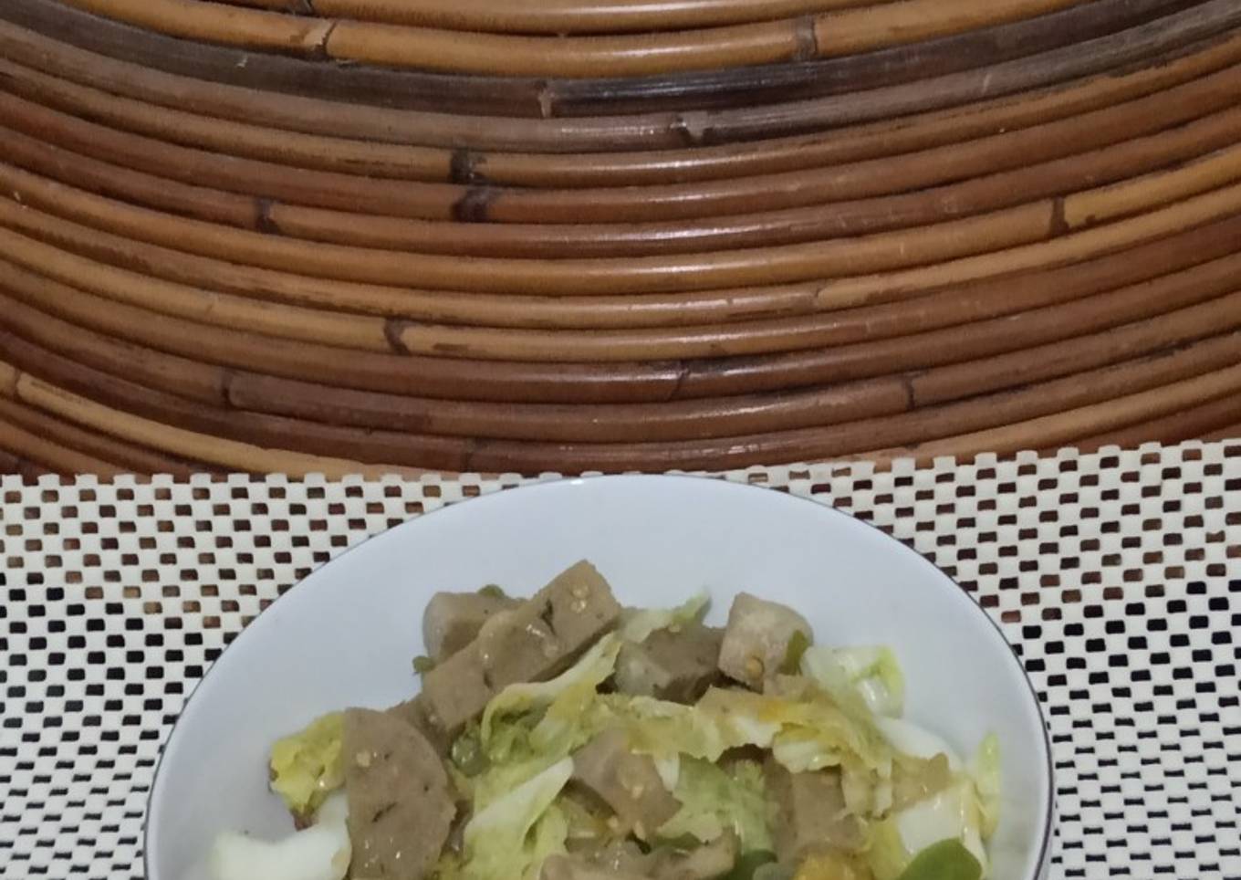 Tumis Gembus Sawi Putih