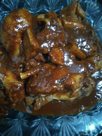 Cara Gampang Membuat Ayam pedas bumbu rempah Simpel