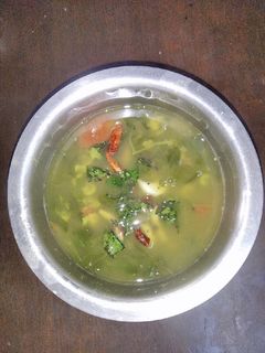 வெந்தயக் கீரை சாம்பார் (Venthaya keerai sambar recipe in tamil) செய்முறை முக்கிய புகைப்படம்