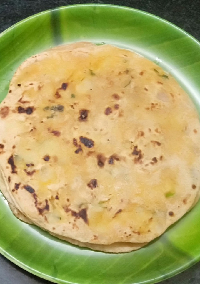 {கேரட் ஆலு சப்பாத்தி} செய்முறை முக்கிய புகைப்படம்