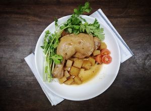 รูปของ ไก่ตุ๋นเต้าเจี้ยวมันฝรั่ง⭐