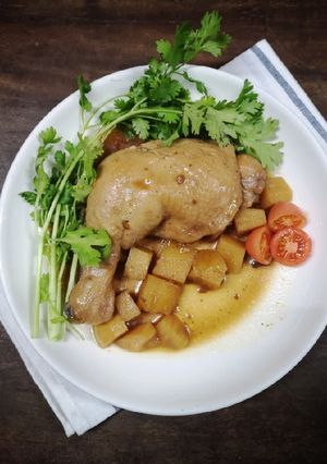 รูปของ ไก่ตุ๋นเต้าเจี้ยวมันฝรั่ง⭐