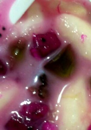 Foto resep Es buah simple fresh