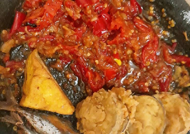 Resep Sambel penyet semarang enak WAJIB COBA Anti Gagal