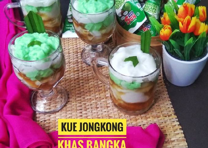 Kue jongkong khas Bangka