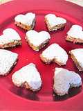 Galletitas nevadas fáciles para "San Valentín"