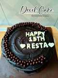Devil Cake versi Otang (Oven Tangkring)