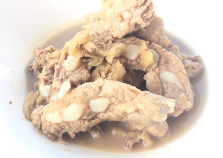 Easiest Way to Make Quick Pork Soft Bone And Ginger In Brandy Sauce