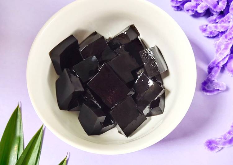 Bahan Jelly Cincau Hitam | Langkah Membuat Jelly Cincau Hitam Yang Menggugah Selera