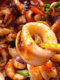 Foto resep Cumi saos asam manis