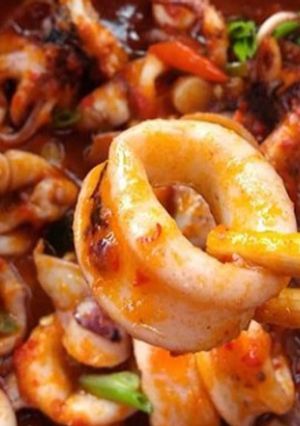 Foto resep Cumi saos asam manis