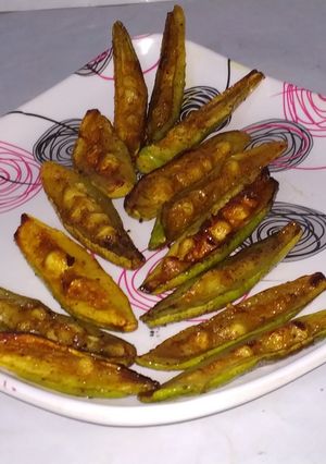 A picture of Parwal fry.
