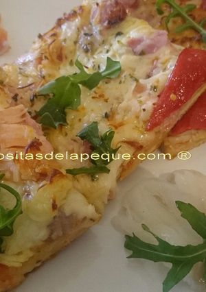 Foto principal de Pizza crujiente mar y montaña
