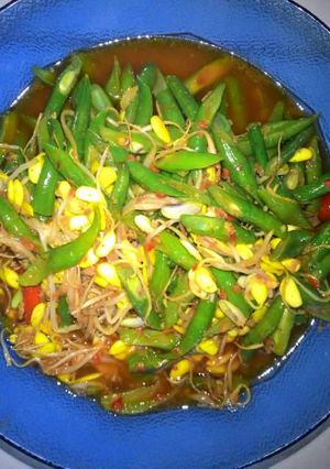 Foto resep Tumis Kacang Panjang Kecambah
