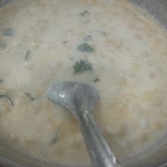 Boondi raita A picture of Boondi raita.