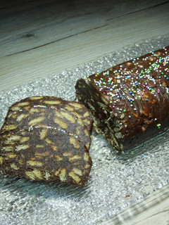 Una foto de Salami de Chocolate