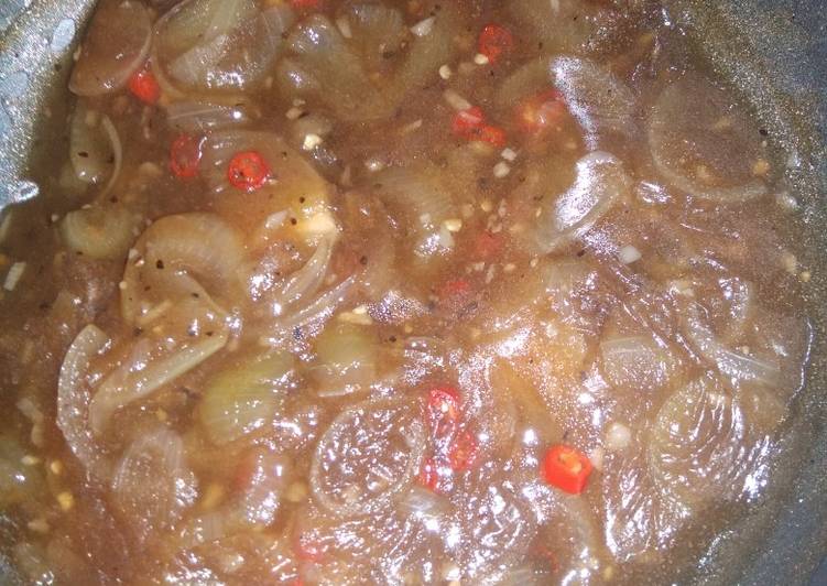 Saus lada hitam