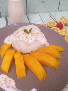 Foto resep Manggo sticky rice