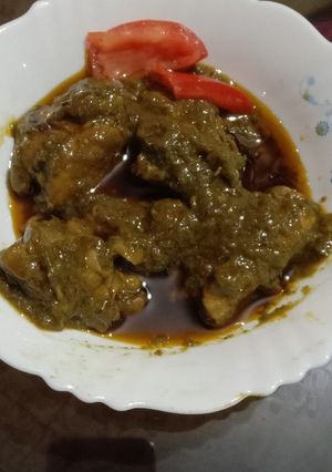 পালং চিকেন(palang chicken recipe in Bengali) রেসিপির প্রধান ছবি