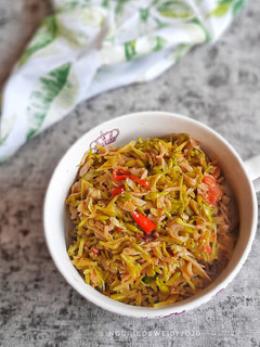 Foto resep Oseng Bunga Pepaya Campur Teri