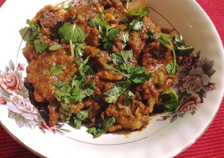 Recipe of Quick Sukha Gosht
