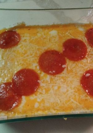 Una foto de Lasagna Baja en Carbohidrato