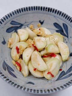 Hình của món Cà Pháo Muối Xổi.