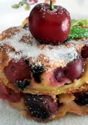 Une photo de Clafoutis aux cerises