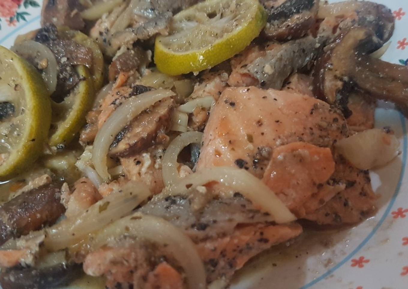 Salmon Tumis Nipis