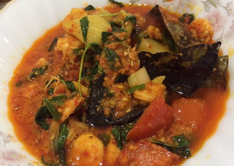 Resep Udang kentang woku, Enak