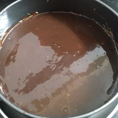 No bake chocolate cheesecake without gelatin A picture of No bake chocolate cheesecake without gelatin.