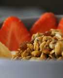 😉 Como hacer GRANOLA CASERA SALUDABLE en Sartén / Sin HORNO -👉 Desayunos Veganos Fáciles