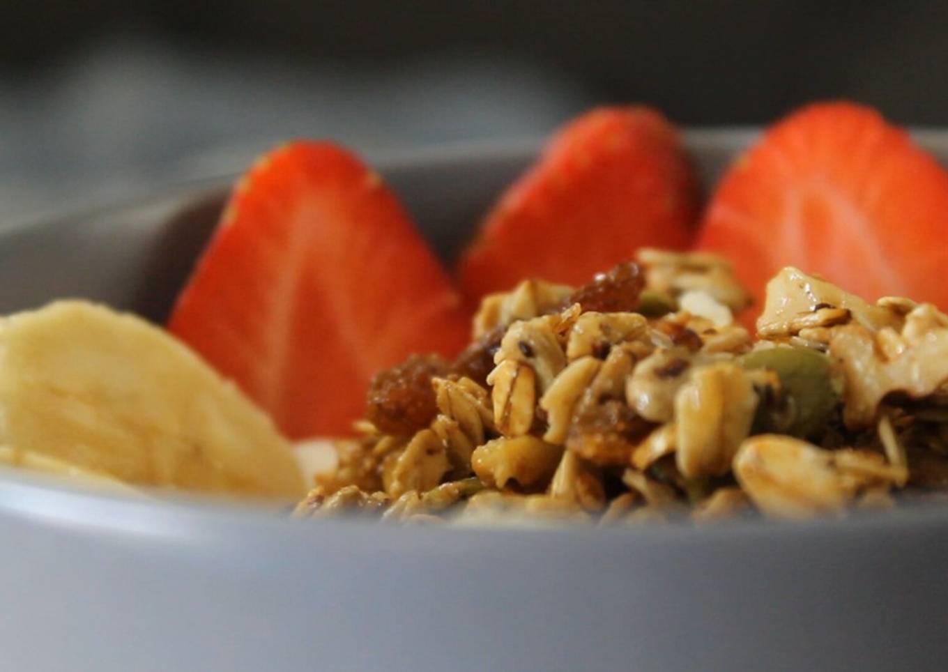 😉 Como hacer GRANOLA CASERA SALUDABLE en Sartén / Sin HORNO -👉 Desayunos Veganos Fáciles