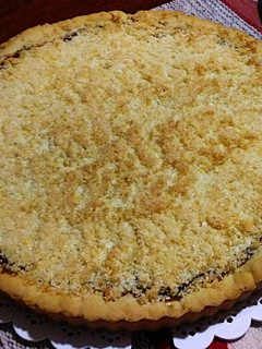 Una foto de Tarta de coco y dulce de leche