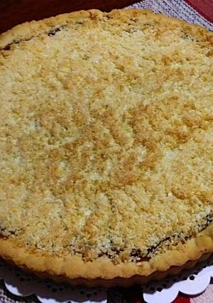 Una foto de Tarta de coco y dulce de leche